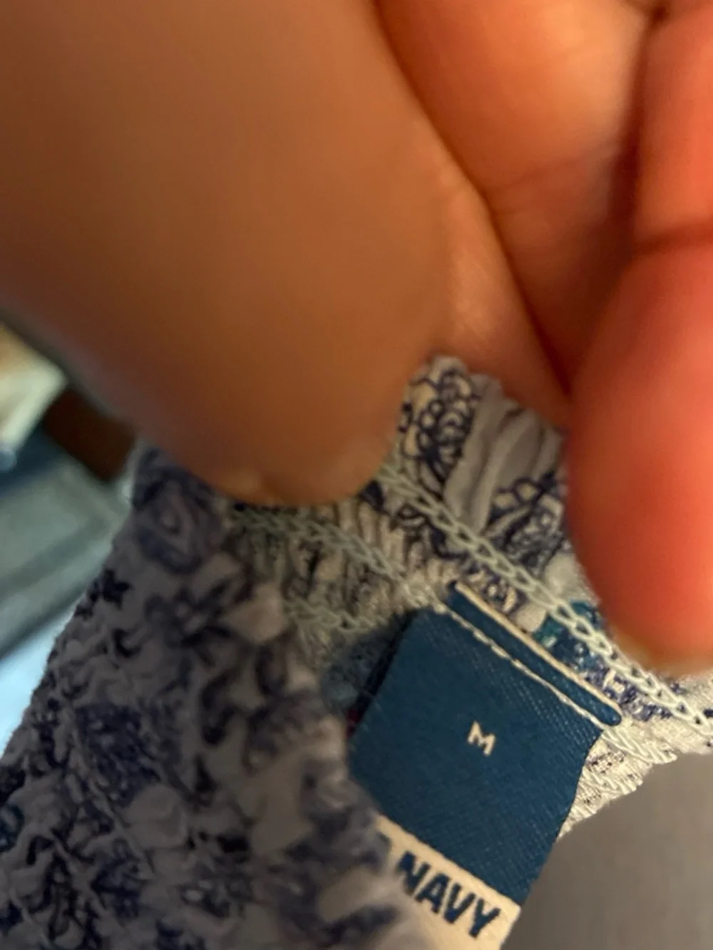 Old Navy soft blue